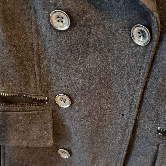 MICHAEL Michael Kors Charcoal Pea Coat - Picture 6 of 12
